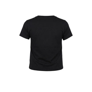 Black Cotton T-Shirt
