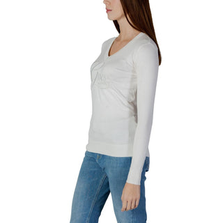 Cream Viscose Sweatshirt