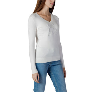Cream Viscose Sweatshirt