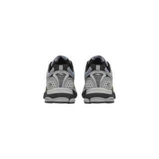 Gray Synthetic Athletic Sneakers
