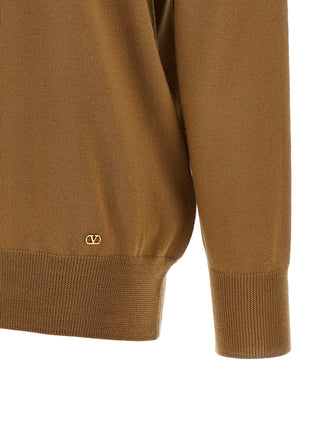 Brown Cashmere Cardigan