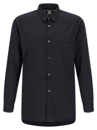 Blue Polyester Blouse