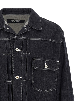 Blue Cotton Denim Jacket