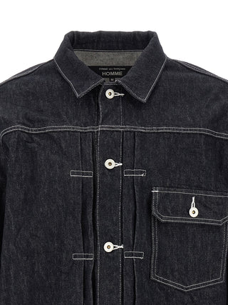 Blue Cotton Denim Jacket