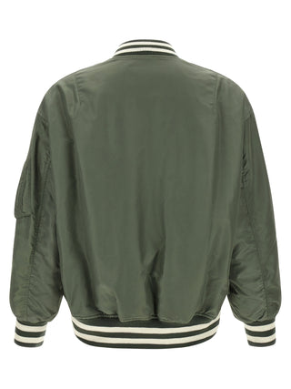 Bicolor Nylon Bomber