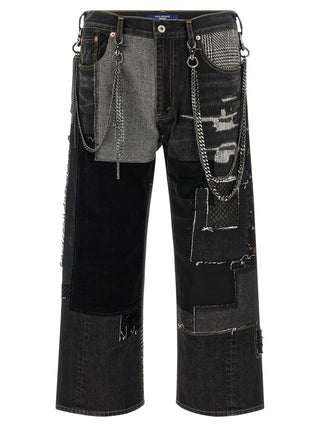 Blue Cotton Jeans Denim
