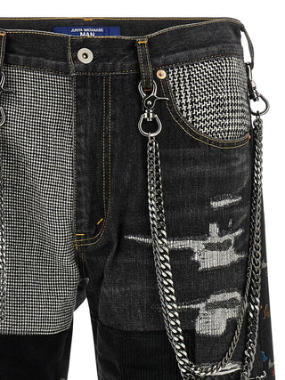 Blue Cotton Jeans Denim