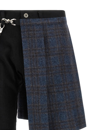 Black Cotton Straight-Leg Jeans