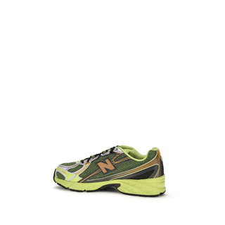 Bicolor Fabric Athletic Sneakers