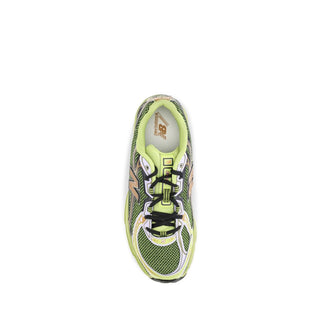 Bicolor Fabric Athletic Sneakers