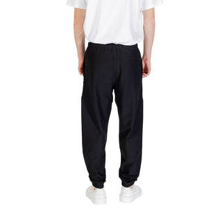 Black Cotton Joggers (Workout Pants)