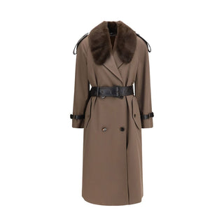 Brown Cotton Coat