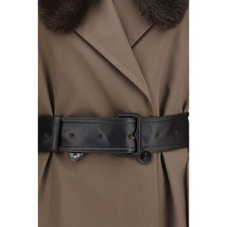 Brown Cotton Coat