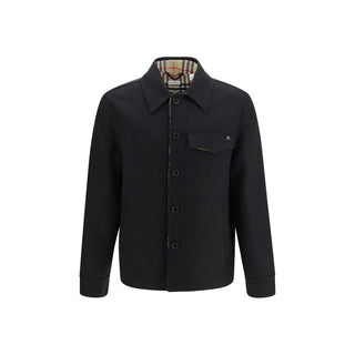 Black Wool Oves Aries Full-Length Jacket