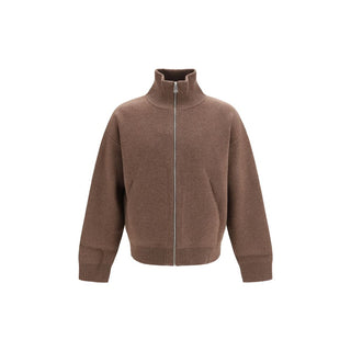 Brown Wool Oves Aries Sweatshirt