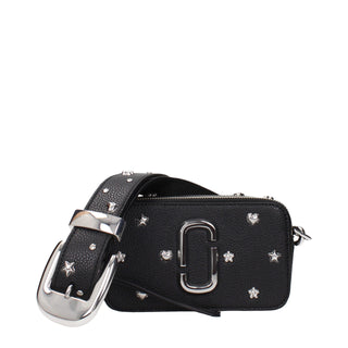 Black Leather Crossbody Bag