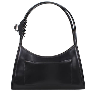 Black Leather Shoulder Bag