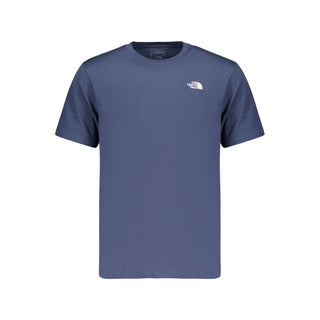 Blue Cotton Men's T-Shirt