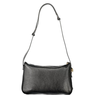 Black Polyurethane Women's Bag