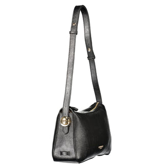 Black Polyurethane Women's Bag