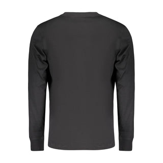 Black Cotton Men's T-Shirt