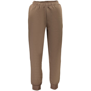 Brown Cotton Men's Trouser