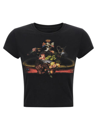 Black Cotton T-Shirt