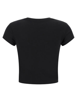 Black Cotton T-Shirt