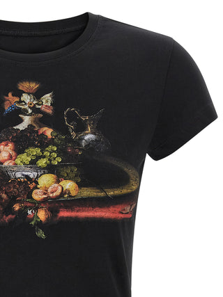 Black Cotton T-Shirt
