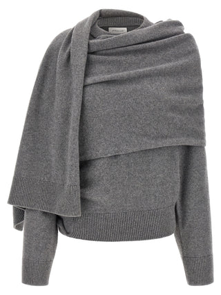 Gray Wool Cardigan
