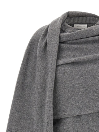Gray Wool Cardigan