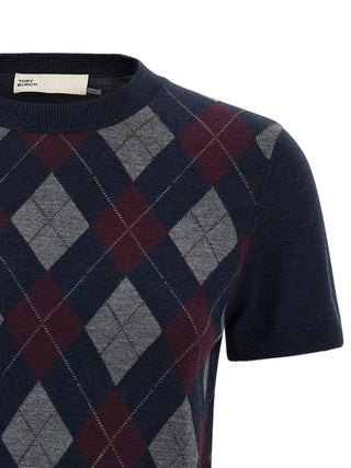 Blue Wool Cardigan