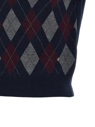 Blue Wool Cardigan