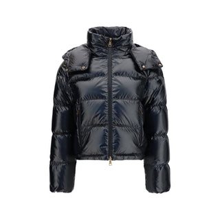 Black Goose Down Full-Length Jacket