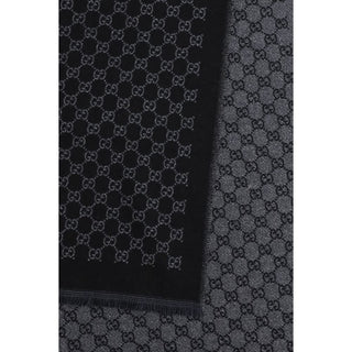 Black Wool Oves Aries Scarf