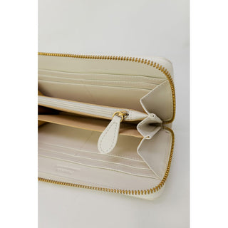 Cream Leather Wallet