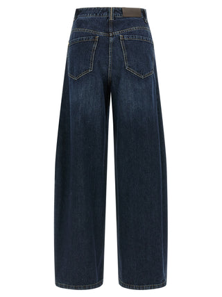 Blue Cotton Jeans Denim