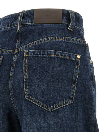 Blue Cotton Jeans Denim