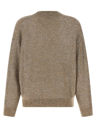 Beige Polyamide Cardigan
