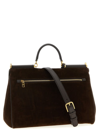 Brown Pvc Handbag