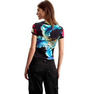 Blue Cotton T-Shirt