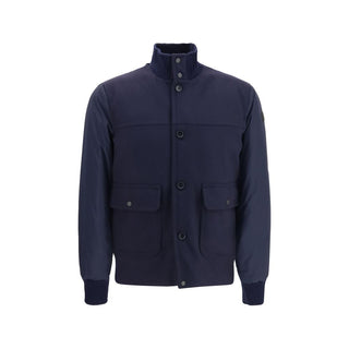 Blue Wool Oves Aries Shell Jacket