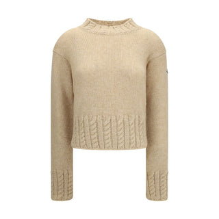 Beige Alpaca Vicugna Pacos Turtleneck