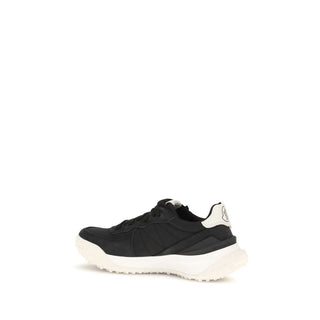 Black Polyamide Athletic Sneakers