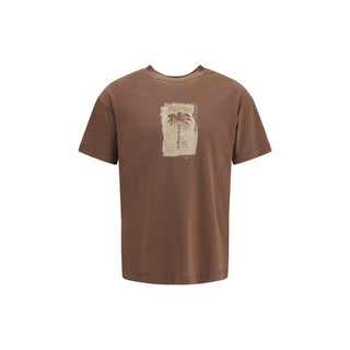 Brown Cotton T-Shirt