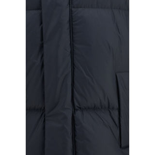 Black Goose Down Full-Length Jacket