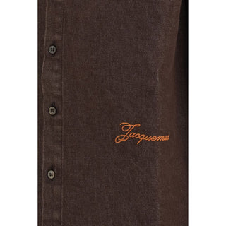 Brown Denim Shirt