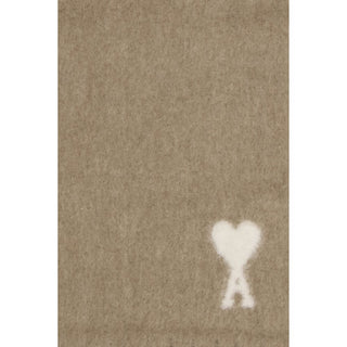 Beige Alpaca Vicugna Pacos Scarf