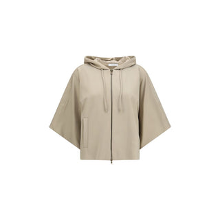 Beige Polyamide Sweatshirt
