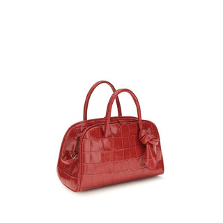Red Calf Leather Bos Taurus Shoulder Bag